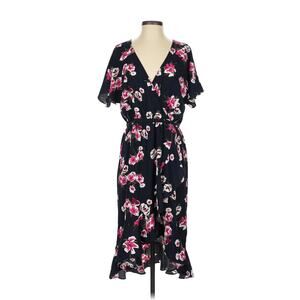 JCrew Floral Wrap Dress Small